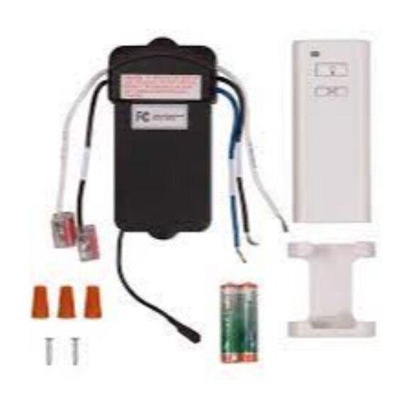 Harbor Breeze 3.94" 1 Speed White Indoor Universal Ceiling Fan Remote 0745358 - Picture 4 of 5